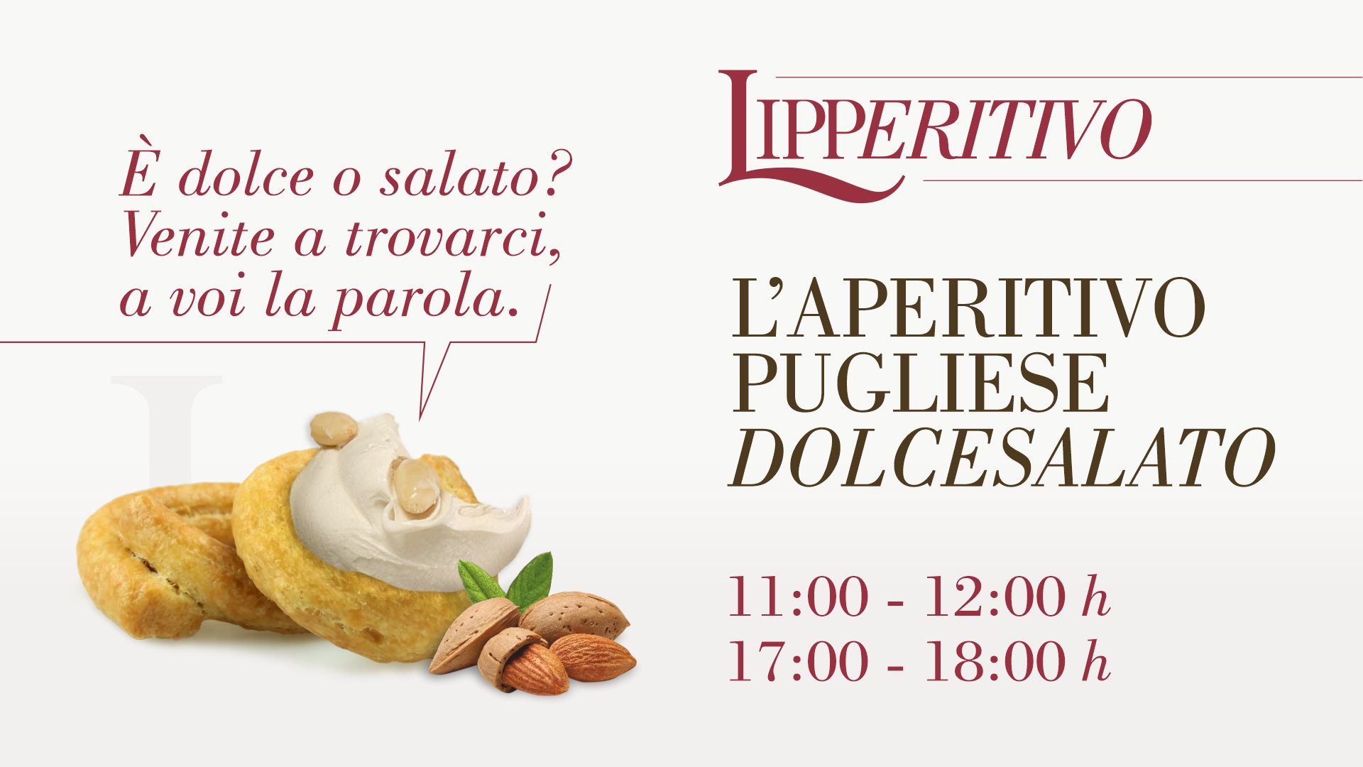 l'aperitivo pugliese della Lippolis al Sigep 2024